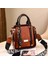 Kırmızı Stil Moda Pu Deri Bayan Çanta Kadın Messenger Çanta Tote Crossbody Omuz Çantası Boston El Çantaları Sıcak Satış Bolsa Feminina (Yurt Dışından) 2