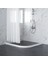 Gri Tarzı 120CM cm Silikon Banyo Su Durdurucu Engelleyici Şerit Kendinden Yapışkanlı Zemin Istinat Kapısı Bar Kuru Islak Ayırma Sızdırmazlık Bariyeri (Yurt Dışından) 3