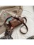 Kahverengi Tarzı Leather Woven Small Waist Bags For Women Luxury Bag Luxury Weave Cassette Waist Belt Bag Rend Chest Pouch Female (Yurt Dışından) 1