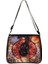 YXBWITHC19CW Stili 20CMX24CM Sevimli Siyah Kedi Cadı Messenger Çanta Kadın Çanta Tuval Koltukaltı Omuz Çantaları Büyücülük Kafatası Kız Gotik Crossbody Çanta Hediye (Yurt Dışından) 3