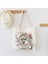 No.2 Tarzı Retro Edebi Kanvas Çanta Kadın Omuz Çantası Moda Pamuk Mektup Alışveriş Shopper Bayanlar El Çantaları Wome Için Bez Çantalar (Yurt Dışından) 1