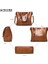 Pembe Tarzı Acelure Women Bag Oil Wax Women's Leather Handbags Luxury Lady Hand Bags With Purse Pocket Women Messenger Bag Big Tote Sac Bols (Yurt Dışından) 5