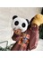 No.1 Tarzı Kız Sonbahar ve Kış Yeni Trendy Vahşi Panda Sevimli Karikatür Peluş Crossbody Omuz Çantası Çok Işlevli Mochila Mujer Bolsa (Yurt Dışından) 4