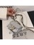 Beyaz Stil 8X3X7CM Lüks Mini Rugan Çanta Kadınlar Asılı Boyun Kamelya Çantaları Eşkenar Dörtgen Kulaklıklipstickkeys Çanta Inciler Zincir Göğüs Bel Paketi (Yurt Dışından) 2