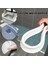 Siyah Stil 100CM Banyo Su Durdurucu Anti Sel Bariyeri Duş Kabini Için Kauçuk Su Barajı 3m Kendinden Yapışkanlı Kuru ve Islak Ayırma Sızdırmazlık Şeridi (Yurt Dışından) 2