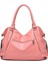 Bordo Tarzı 36X14X23 cm Smooza New Luxury Handbags Women Shoulder Bag Casual Large Tote Bags Hobo Soft Leather Ladies' Crossbody Messenger Bag Sac (Yurt Dışından) 4