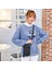 Stil-1 Koyu Mavi Stil Yeni Kadın Pu Deri Omuz Çantaları Kadın Büyük Kapasiteli Crossbody Çanta Kızlar Çok Fonksiyonlu Çanta Telefon Çanta (Yurt Dışından) 5
