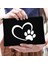 W01915-TBBK-D Stili Barış Aşk Köpekler Baskı Kadın Kozmetik Çantaları Köpeğimi Seviyorum Sevimli Paws Fermuar Makyaj Çantası Seyahat Tuvalet Organizatör Çantası Büyük Kapasiteli (Yurt Dışından) 4