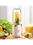 Gösterilen Stil Olarak Taşınabilir Blender 400ML Mini Elektrikli Meyve Sıkacağı USB Şarj Limon Portakal Meyve Suyu Kupası Smoothie Blender Makinesi (Yurt Dışından) 5