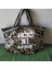 Kumral Tarzı 48X32X10CM Herlad Moda Büyük Kadın Çanta Li Deri Parlak Payetli Kadın Omuz Çantası Rahat Mektup Baskı Bayan Tote Çanta Kesesi (Yurt Dışından) 1