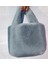 Gök Mavisi Tarzı 23X7X20CM Moda Kış Kadın Kova Çanta Faux Kürk Bayanlar Küçük Rahat Bez Omuz Çantaları Lüks Tasarım Kadın Debriyaj Çanta Çanta Bolsa (Yurt Dışından) 1