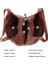Gri Stil 33X12X32 cm Women Vintage Shoulder Bag Female Pu Leather Womens Bag Designer Luxury Totes Fashion Top-Handle Bag Travel Bag For Ladies (Yurt Dışından) 2