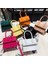 Deve Tarzı Mini Small Square Bag Fashion New Pu Leather Women's Handbag Crocodile Pattern Chain Shoulder Messenger Bags (Yurt Dışından) 3