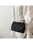 Mavi Stil 24CMX15CMX11.5CM Embroidery Thread Small Pu Leather Crossbody Bags For Womet Women's Luxury Ed Trending Chain Shoulder Handbags (Yurt Dışından) 3