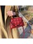 Bordo Tarzı Kadın Küçük Kare Çanta Tote Moda Yeni Pu Deri Kadın Çanta Kadın Tote Için Katı Lingge Omuz Crossbody Çanta (Yurt Dışından) 3