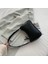 B-Siyah Tarzı Mini Tote Bag Crocodile Pattern Flip Messenger Crossbody Bag Female Simple Shoulder Bag Small Square Lady Handbag New (Yurt Dışından) 1
