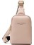 Pembe Tarzı New Women's Chest Pack Bag Hip Hop Banana Belt Bag Mini High Crossbody Bags Female Pu Leather Waist Bags Purse Pocket (Yurt Dışından) 1
