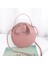 Pembe Tarzı Alışveriş Merkezi Dairesel Çanta Yeni Moda Tek Omuz Slung Cep Telefonu Bayan Çanta Kadın Crossbody Messenger Çanta Leopar (Yurt Dışından) 1
