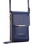 Royal Blue 1 Style Kadın Çantası Dokunmatik Ekranlı Cep Telefonu Çanta Akıllı Telefon Cüzdanı Deri Omuz Askısı Çanta (Yurt Dışından) 1