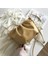Sarı Stil 15X13X10CM Women's Premium Shoulder Bag New Fashion Niche Design Messenger Bag Female Wild Western Style Female Bag Mini Cloud Bag (Yurt Dışından) 1