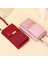 Koyu Pembe Tarzı Yeni Kadın Postacı Çantaları Lüks Pu Deri Çantalar Gezi Omuz Çantaları Telefon Cüzdanı Katı Küçük Crossbody Çanta Uzun Askı (Yurt Dışından) 3