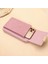 Koyu Pembe Tarzı Yeni Kadın Postacı Çantaları Lüks Pu Deri Çantalar Gezi Omuz Çantaları Telefon Cüzdanı Katı Küçük Crossbody Çanta Uzun Askı (Yurt Dışından) 5