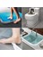 Siyah Stil Uzunluk 30CM Katlanabilir Silikon Banyo Su Tutma Şeridi Tuvalet Kuru Islak Ayırma Engelleyici Duş Eşik Barajı Sel Bariyeri (Yurt Dışından) 4