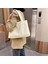 Siyah Stil Fashion Solid Color Women Large Capacity Underarm Shoulder Handbags Totes Simple Casual Pu Leather Female Dialy Shoulder Bags (Yurt Dışından) 2