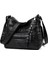 Kahverengi Tarzı Fashion Solid Crossbody Bag Casual Women Pu Shopping Street Shoulder Bags Large Capacity Multi-Zipper Mother Top-Handle Handbag (Yurt Dışından) 3