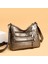 Kahverengi Tarzı Fashion Solid Crossbody Bag Casual Women Pu Shopping Street Shoulder Bags Large Capacity Multi-Zipper Mother Top-Handle Handbag (Yurt Dışından) 5