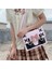 Pembe Tarzı Houzhou Lolita Kawaii Omuz Çantası Kadın Jk Çanta Kadın Pembe Messenger Crossbody Harajuku Tasarımcı Japon (Yurt Dışından) 1