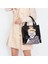 Floresan Yeşil Tarzı Eco Friendly Flower Tote Shopping Bag Reusable Waterproof Pvc Shoulder Bag London Style Handbag For Women Luopper Bag (Yurt Dışından) 4