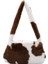 Kahverengi Inek Tarzı Fashion Women's Bag Trend Baguette Bag Plush Animal Print Shopper Purses Female Autumn Handbag Shoulder Underarm Bag (Yurt Dışından) 1