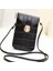 Tip 3 Siyah Stil Kadın Deri Messenger Çanta Mini Cep Cep Telefonu Kılıfı Öğrenci Crossbody Kılıf Debriyaj Çanta Cüzdan Kız Küçük Omuz Çantası Çanta (Yurt Dışından) 1