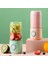 Yeşil 6 Bıçak Stili Taşınabilir Mini Elektrikli Sıkacağı USB Şarj Edilebilir El Smoothie Blender Meyve Mikserleri Gıda Milkshake Suyu Yapıcı Makinesi (Yurt Dışından) 2