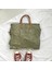 Gri Tarzı Kadınlar Son Moda Çanta Bayan Omuz Çantası Kraft Kağıt Tote Messenger Çanta Yıkanabilir Yırtılmaya Dayanıklı Çevre Dostu (Yurt Dışından) 3