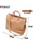 Gri Tarzı Kadınlar Son Moda Çanta Bayan Omuz Çantası Kraft Kağıt Tote Messenger Çanta Yıkanabilir Yırtılmaya Dayanıklı Çevre Dostu (Yurt Dışından) 4