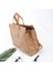 Gri Tarzı Kadınlar Son Moda Çanta Bayan Omuz Çantası Kraft Kağıt Tote Messenger Çanta Yıkanabilir Yırtılmaya Dayanıklı Çevre Dostu (Yurt Dışından) 5