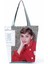 1456 Audrey Hepburn Tarzı Audrey Hepburn Baskılı Çanta Klasik Yüksek Kapasiteli Kadın Depolama Omuz Çantası Günlük Eko Yeniden Kullanılabilir Alışveriş Çantası Özel Desen (Yurt Dışından) 1