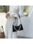 Kırmızı Stil 24,5X6.5X18CM Moda Kontrol Kabartmalı Çanta Yeni Pu Deri Zincir Omuz Çantası Moda Doku Alışveriş Çantası Fermuar Kabartmalı Koltuk Altı Çantası (Yurt Dışından) 4