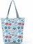 HL2330 Hemşire Stili Hemşire Kalp Dişleri Baskılı Özelleştirilmiş Eko Alışverişçi Kadın Çanta Günlük Seyahat Çantaları Omuz Çantası Polyester Bez Çantalar Estetik (Yurt Dışından) 1