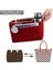 Kumral Tarzı 13.4x7.1x6.7 Inç Bayan Makyaj Organizatör Çanta Seyahat Iç Çanta Için Ekleme Çanta Keçe Taşınabilir Kozmetik Çantaları Fit Neverfull (Yurt Dışından) 2