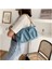 Mavi Stil New Thick Chain Shoulder Bags For Women Pu Leather Pleated Cloud Bag Simple Crossbody Bag Casual Ladies Bag Designer (Yurt Dışından) 1