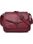 Retro Burgundy Style Women Fashion High Leather Handbag Purses Female Retro Shoulder Crossbody Messenger Bag Luxury Designer Sac For Ladies (Yurt Dışından) 1