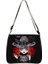 YXBWITHC13CW Stili 20CMX24CM Sevimli Siyah Kedi Cadı Messenger Çanta Kadın Çanta Tuval Koltukaltı Omuz Çantaları Büyücülük Kafatası Kız Gotik Crossbody Çanta Hediye (Yurt Dışından) 1