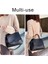 Siyah Stil 29.5X23X12CM Fashion Simply Pu Leather Crossbody Bag For Wome Winter Solid Color Shoulder Messenger Bag Lady Chain Travel Small Handbag (Yurt Dışından) 3