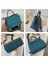 Siyah Stil 29.5X23X12CM Fashion Simply Pu Leather Crossbody Bag For Wome Winter Solid Color Shoulder Messenger Bag Lady Chain Travel Small Handbag (Yurt Dışından) 4