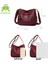 Mor Tarzı 20X25X12CM 2021 Fashion Luxurious Designer Crossbody Bag Pu Leather Soft Messenger Bags For Ladies Zipper Mini Retro Woman Bag Female Bags (Yurt Dışından) 5
