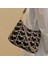 Siyah Stil 25X18X6 cm Xiuya Moda Çanta Kalp Şekli Işlemeli Kız Sonbahar Kış Omuz Çantası Kadın Lolita Gotik Tote Kanvas Çanta (Yurt Dışından) 4