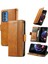 Motorola Edge 20 Pro Cüzdan Kılıfı, Kart Tutuculu Pu Deri Flip Kılıf Rfıd Engelleme Kickstand Telefon Kapağı (Yurt Dışından) 1